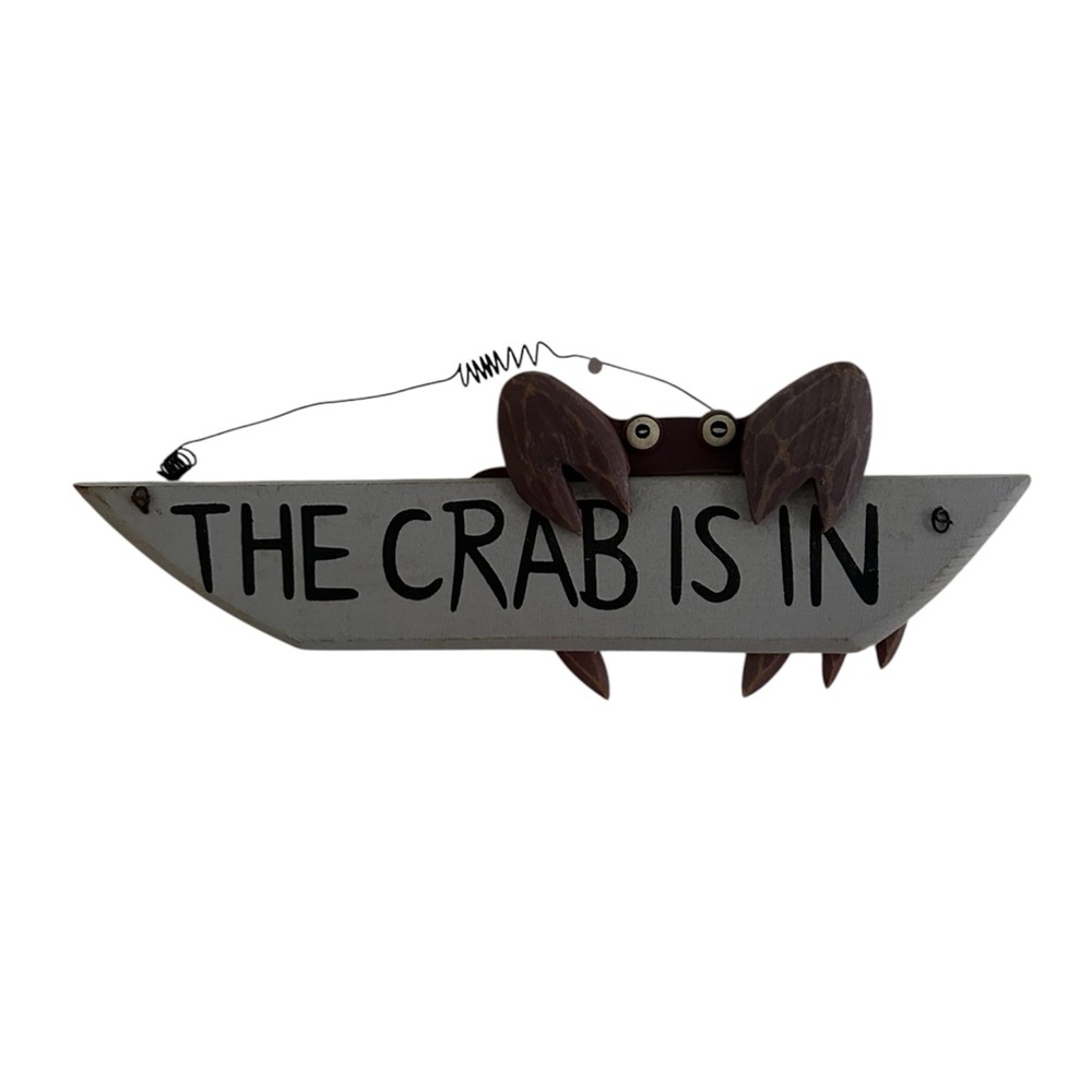 The Crab is In Wall Door Hanger Home‎ Decor Funny